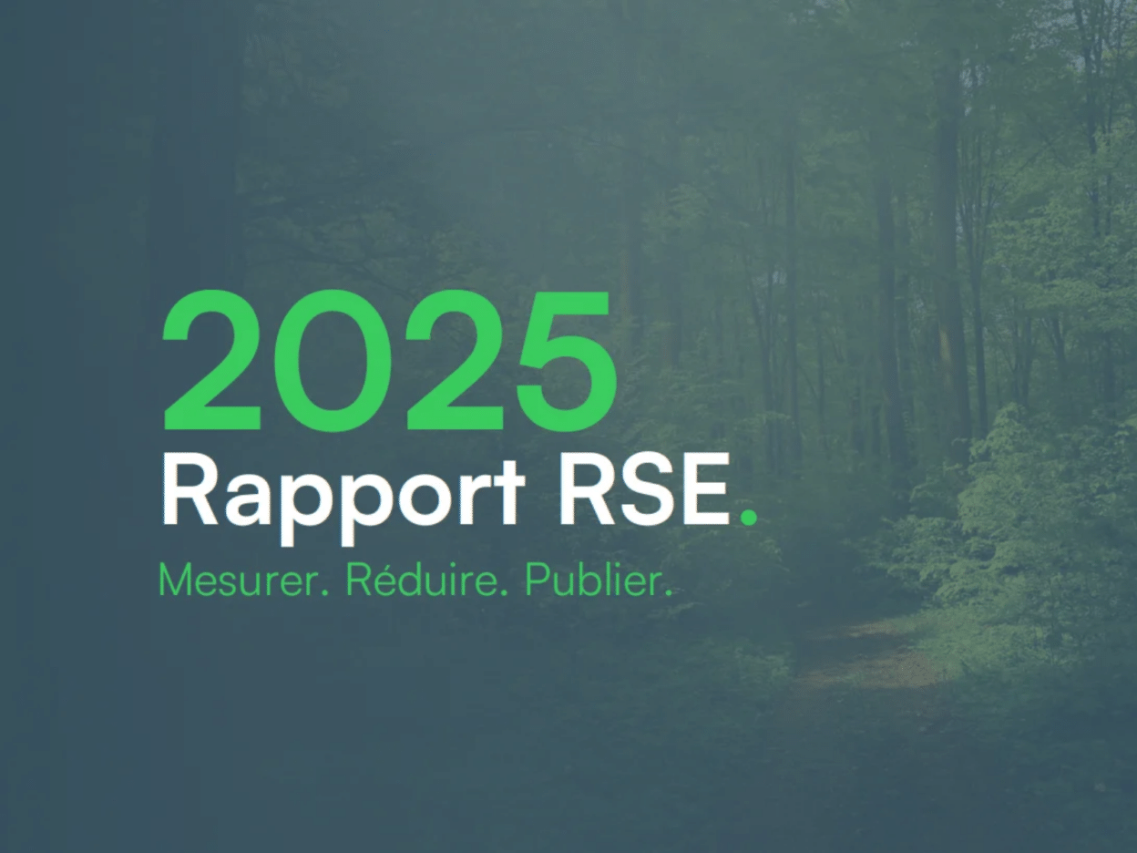 Couverture du rapport RSE 2025 de Green Power Technologie : Mesurer. Réduire. Publier.